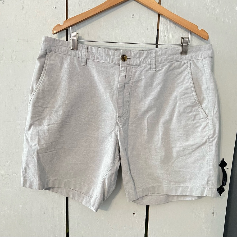 Bonobos Men’s  Light Gray Shorts Cotton